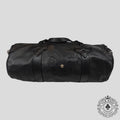 Sac de Voyage en Cuir Noir Chrome Hearts à Motif Fleur
