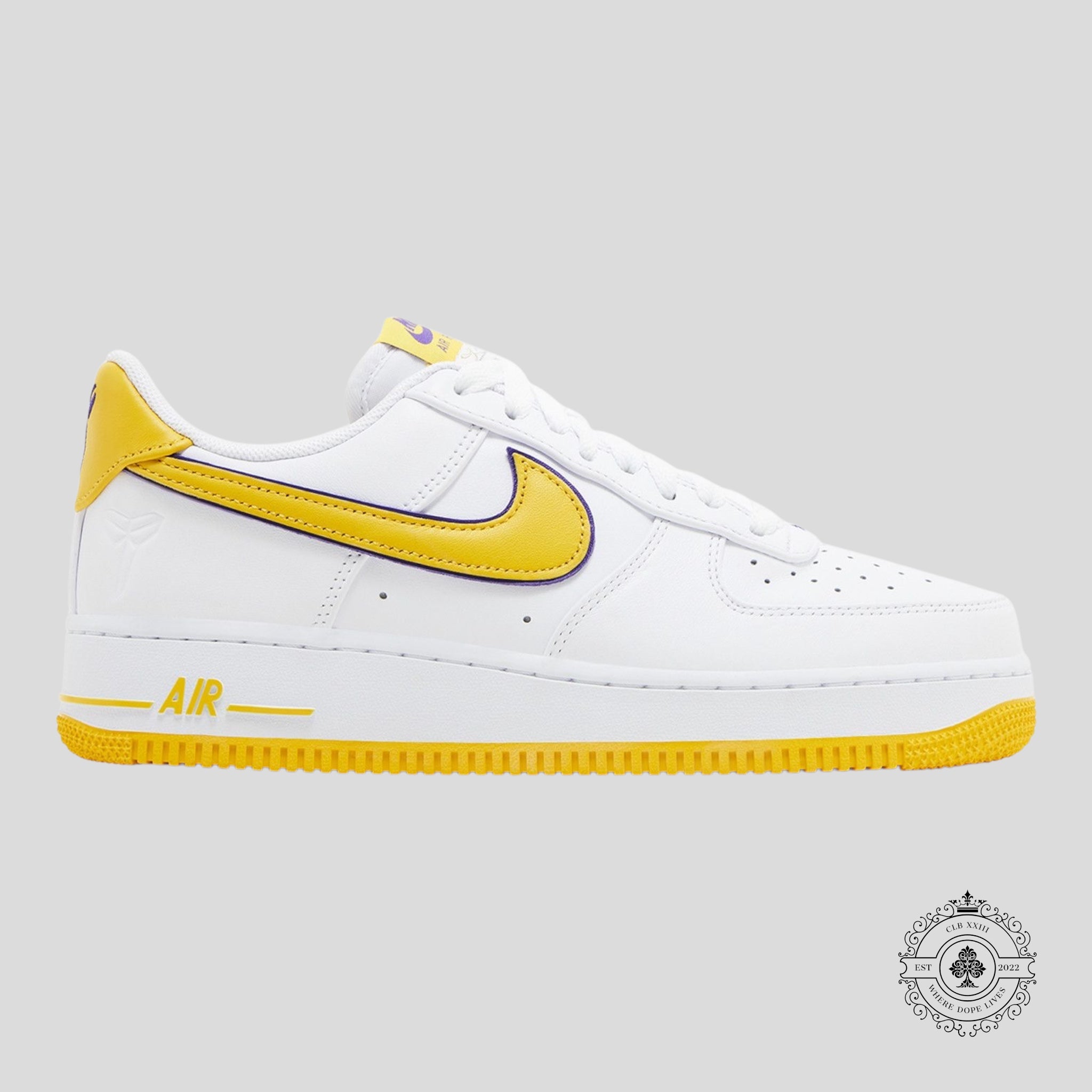 Nike Air Force 1 Low Retro QS Kobe Bryant Lakers Domicile