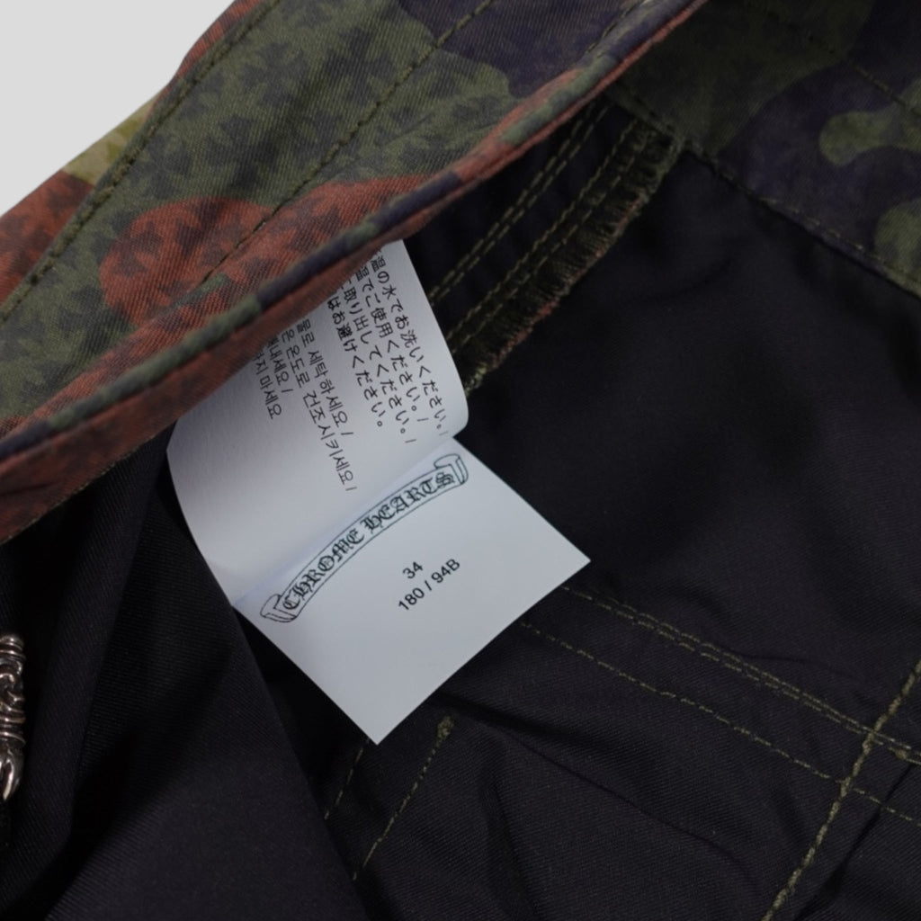 Short de bain Chrome Hearts motif camouflage