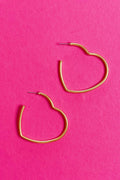 Boucles d'oreilles Cœurs intemporels, Or
