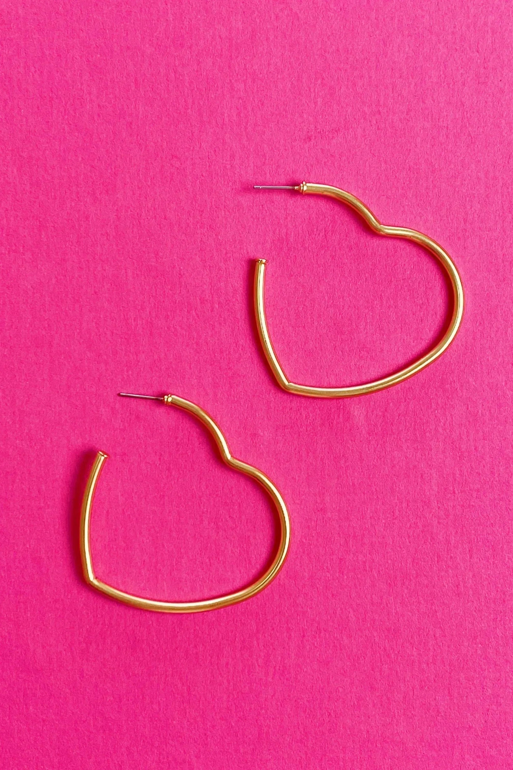 Boucles d'oreilles Cœurs intemporels, Or