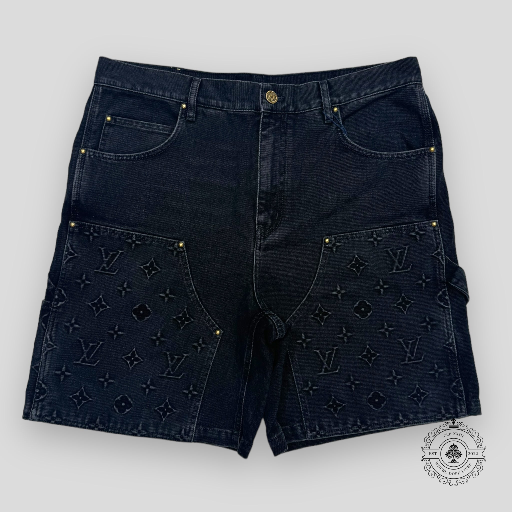 Short en jean Monogram Workwear Louis Vuitton