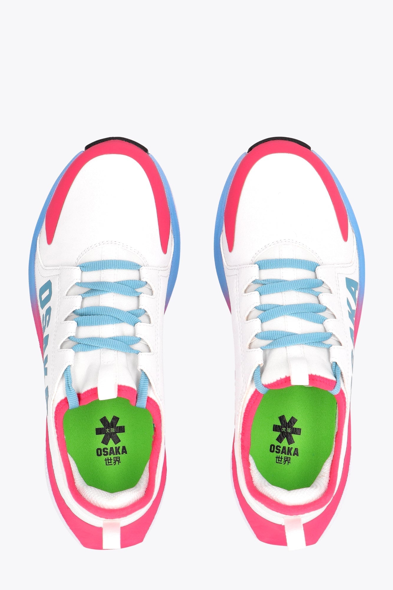 Osaka Kids Chaussures Furo Play | Blanc-Bleu Rétro-Framboise