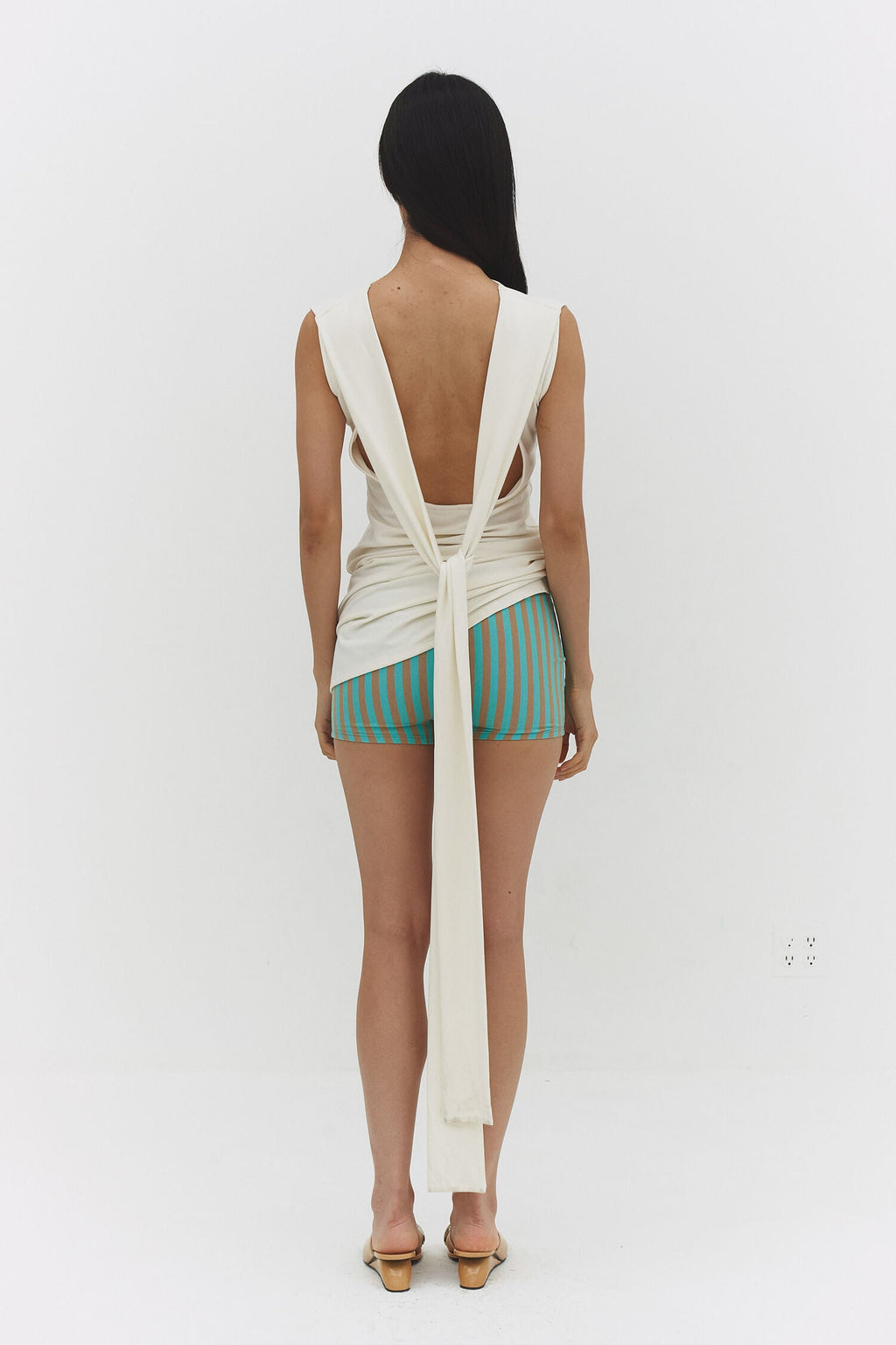 ROBE BEATRIZ EN BLANC CASSÉ