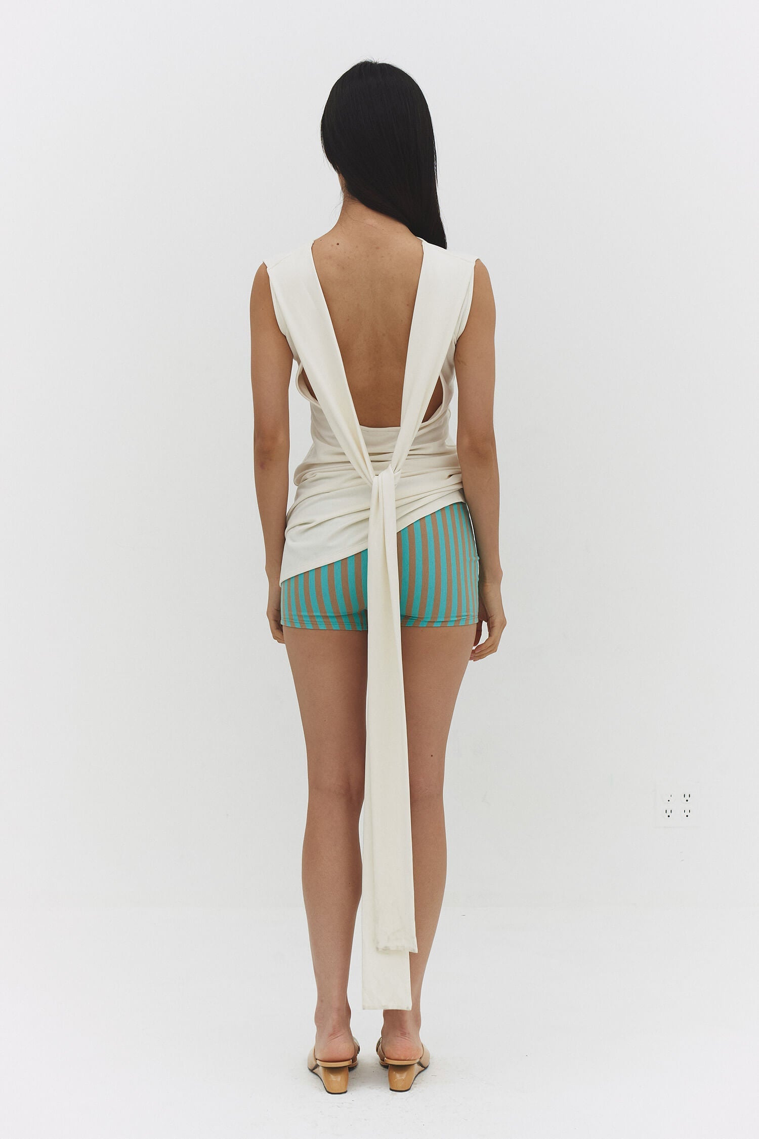 ROBE BEATRIZ EN BLANC CASSÉ
