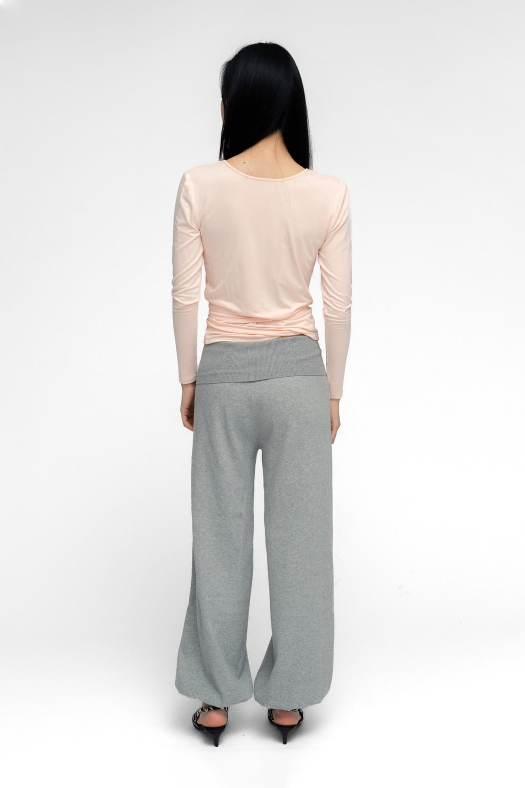 HAUT CACHE-CŒUR DANSEUSE ROSE POUDRE