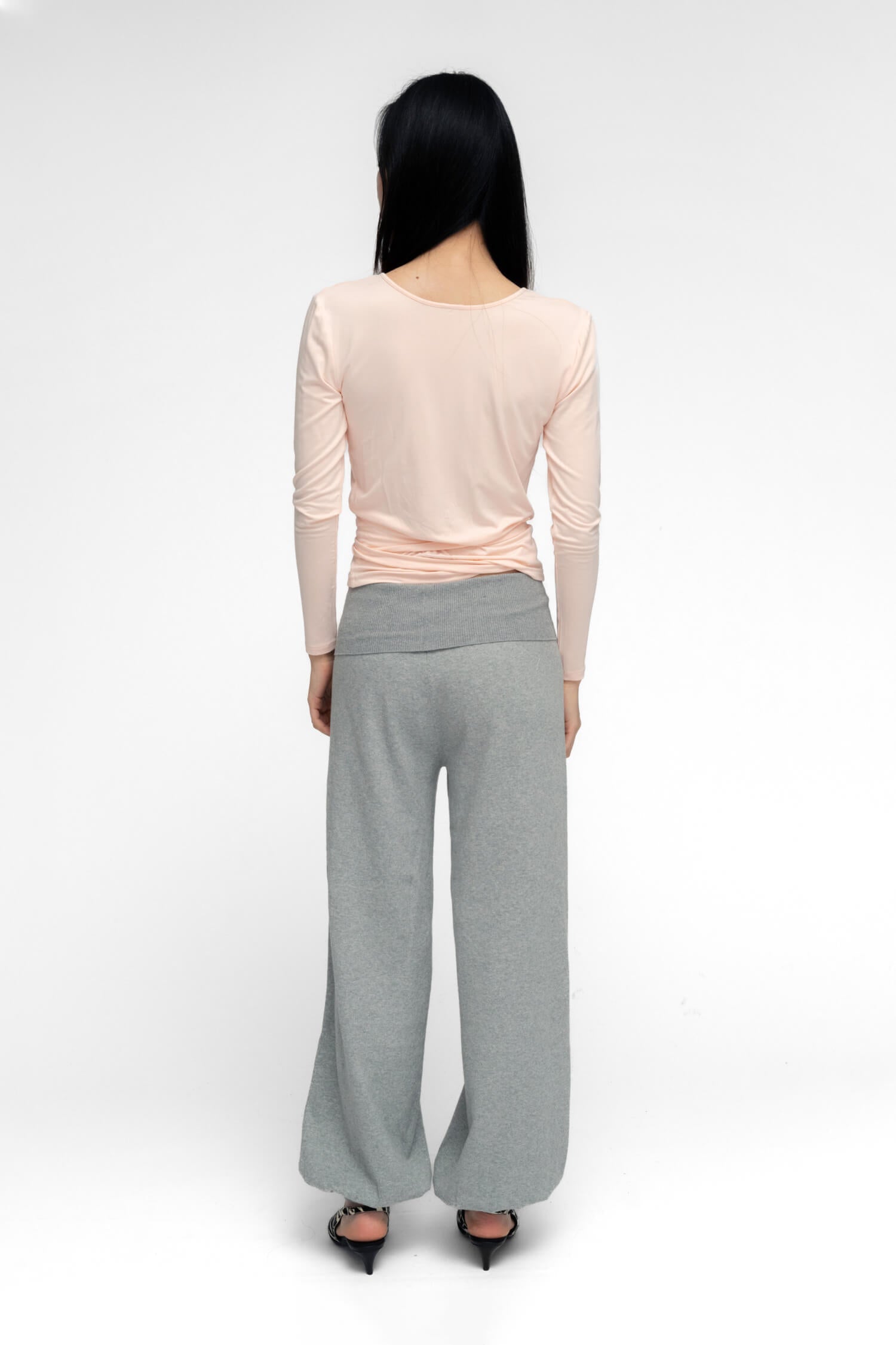 HAUT CACHE-CŒUR DANSEUSE ROSE POUDRE