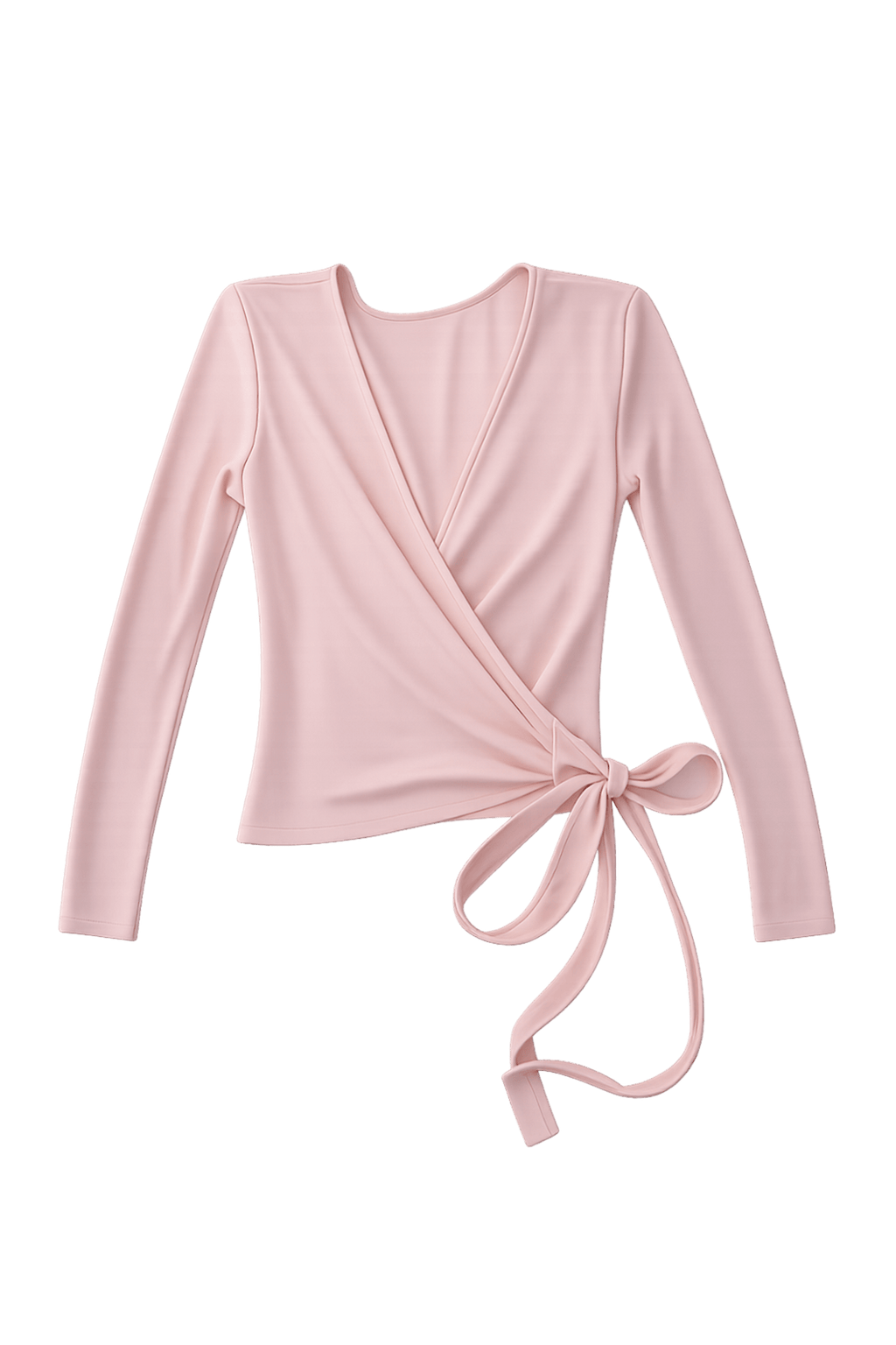 HAUT CACHE-CŒUR DANSEUSE ROSE POUDRE