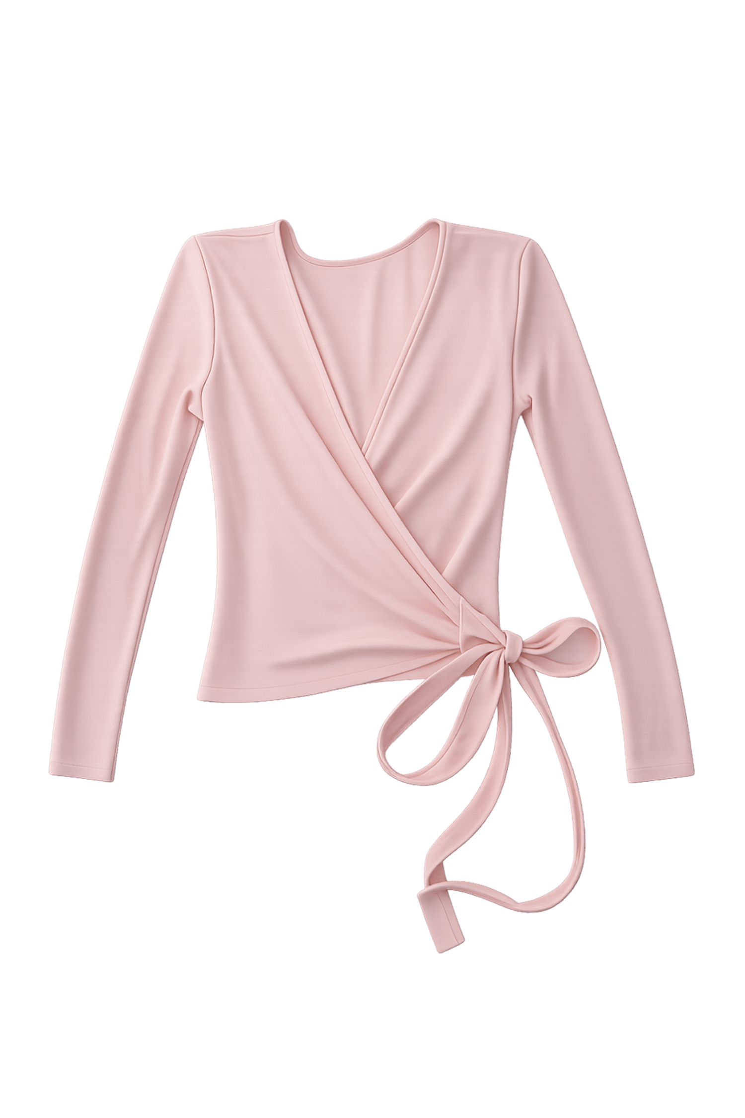 HAUT CACHE-CŒUR DANSEUSE ROSE POUDRE