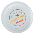 Disque pour chien "Fetch for Chicken Chips" | Jouet amusant pour chiens et humains