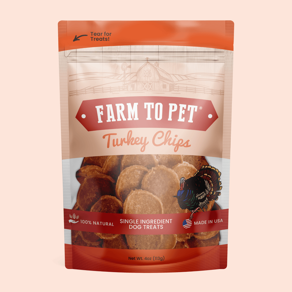 Frites de dinde pour chiens | Friandises saines et entièrement naturelles pour chiens à ingrédient unique