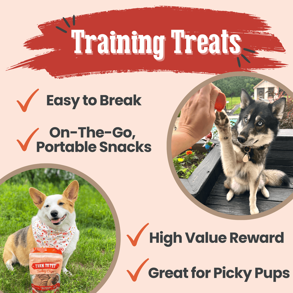 Frites de dinde pour chiens | Friandises saines et entièrement naturelles pour chiens à ingrédient unique