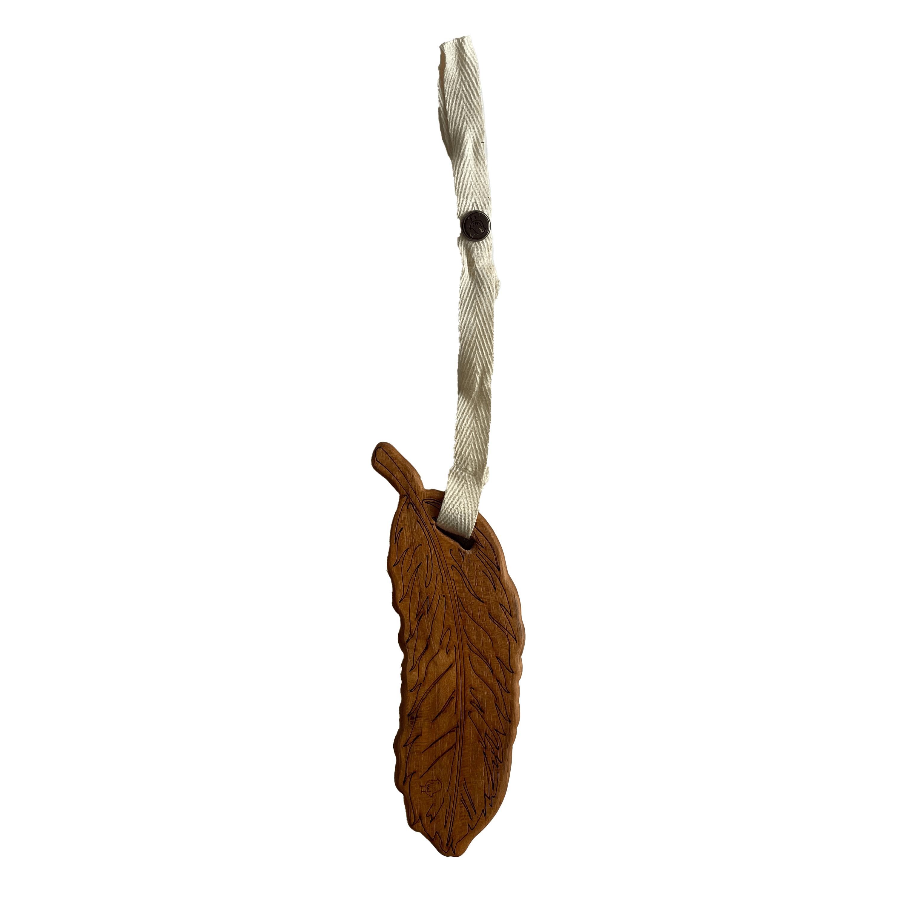 jouet de poussette en bois | plume