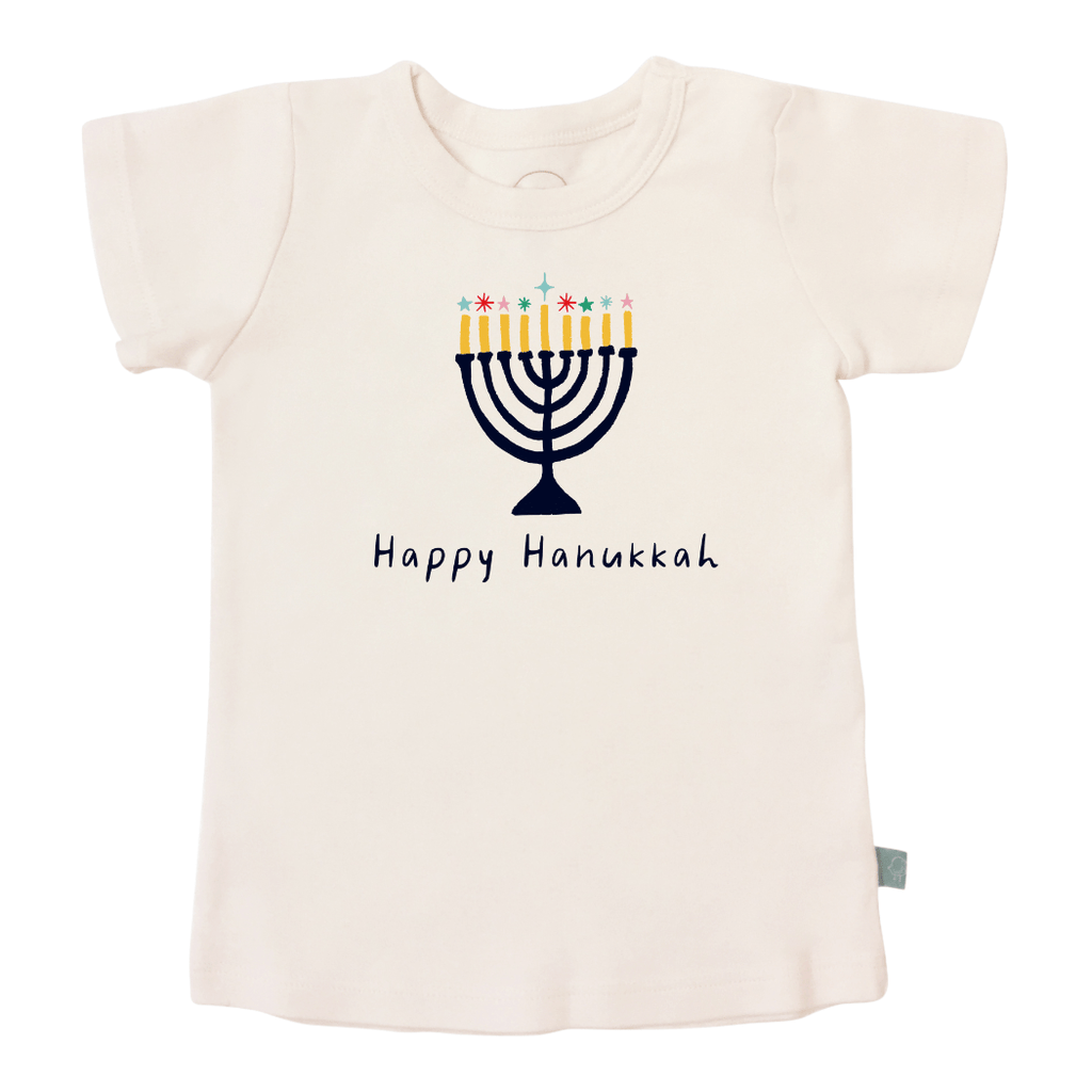 t-shirt à motif | hanouka