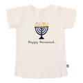 t-shirt à motif | hanouka