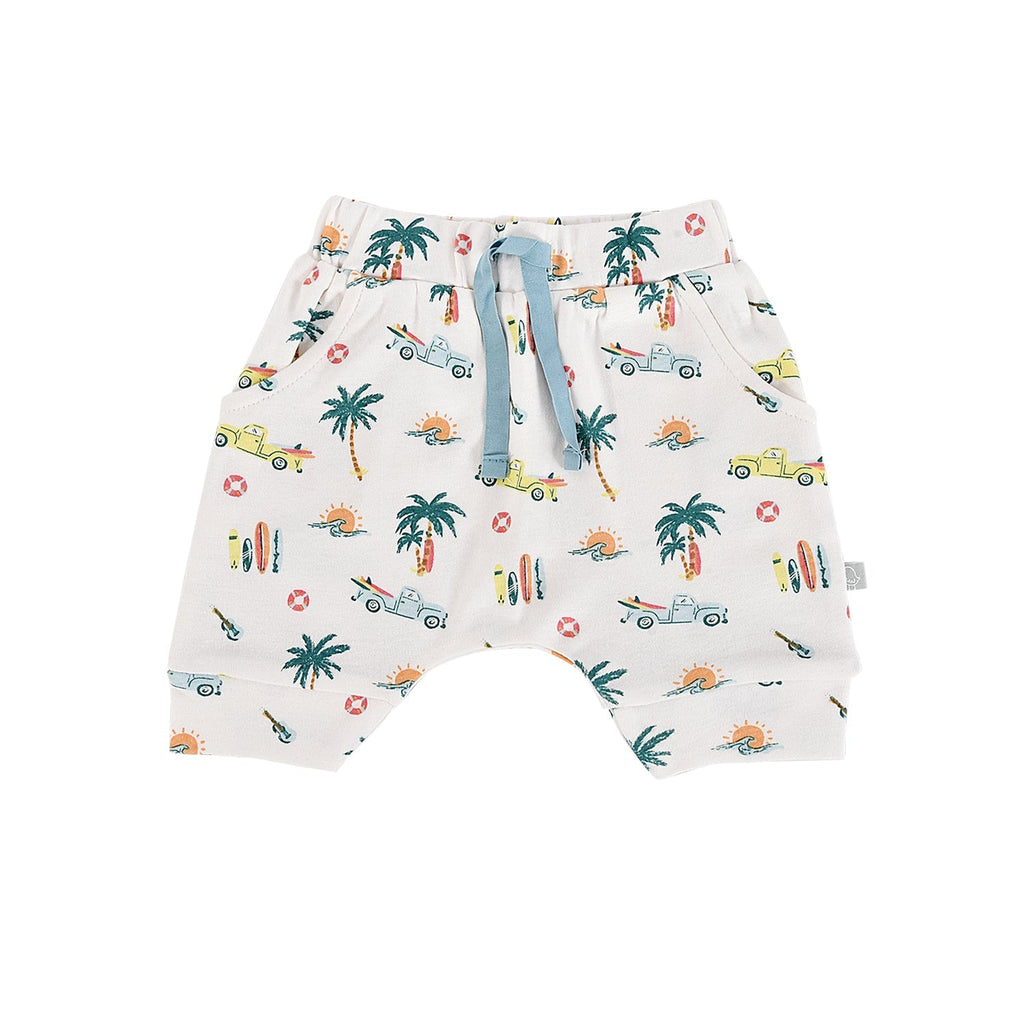 short | ambiance plage
