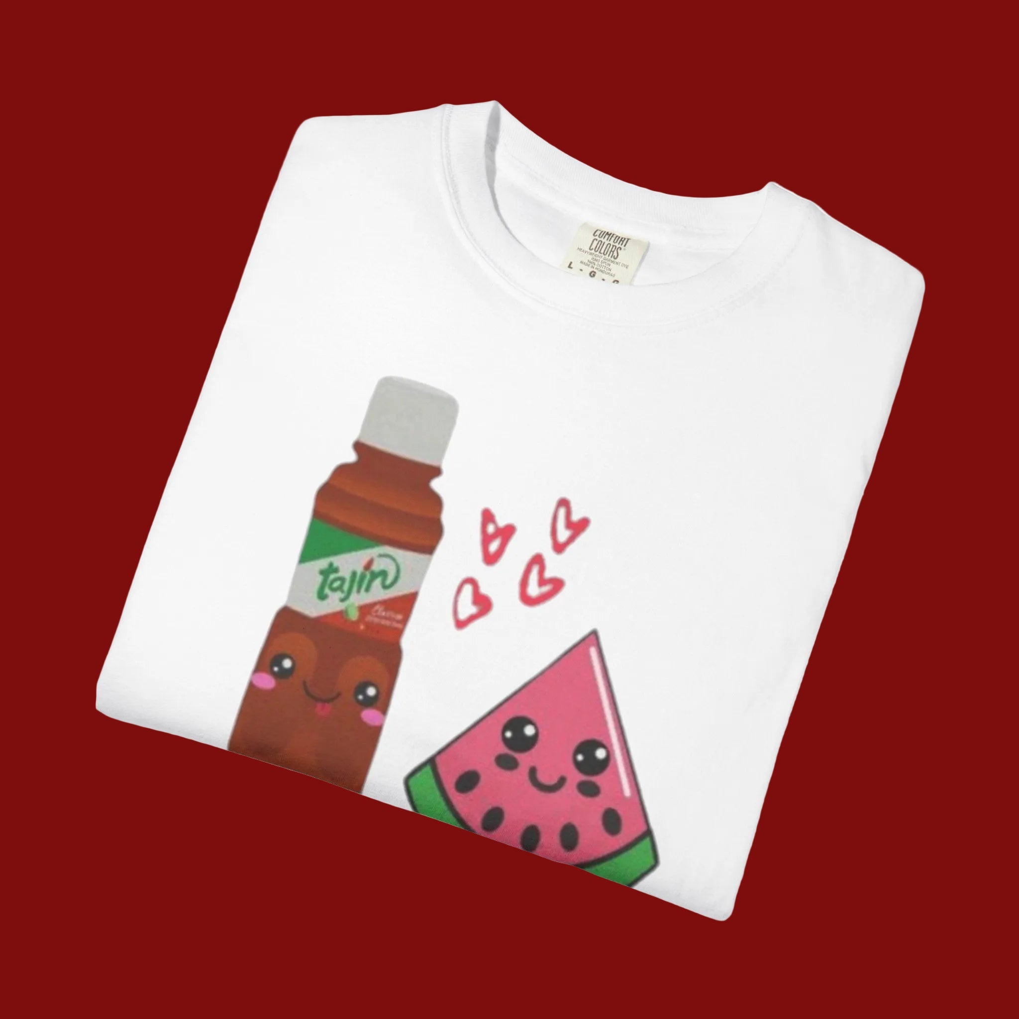 T-shirt « Tajin to My Sandia » | Cadeau mignon pour petit(e) ami(e) – Expressions latines drôles et virales | Saint-Valentin