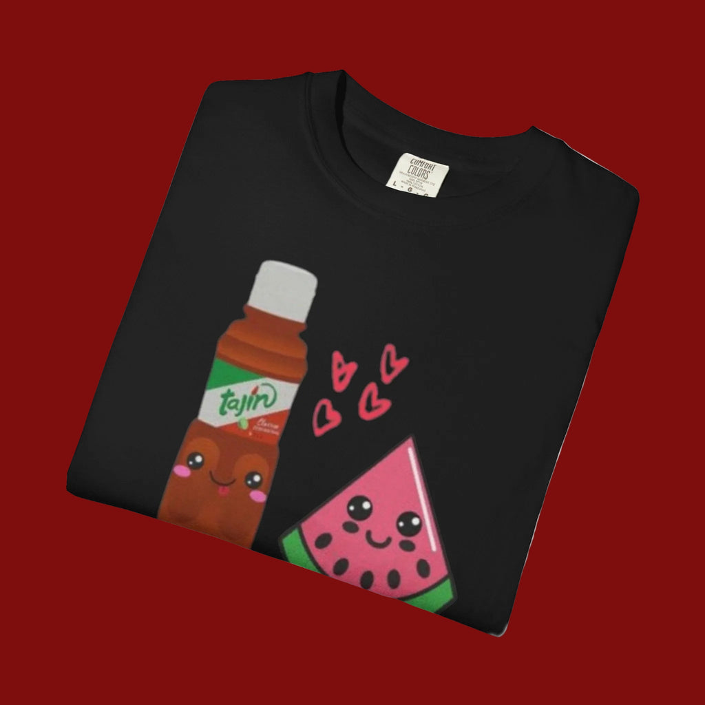 T-shirt « Tajin to My Sandia » | Cadeau mignon pour petit(e) ami(e) – Expressions latines drôles et virales | Saint-Valentin