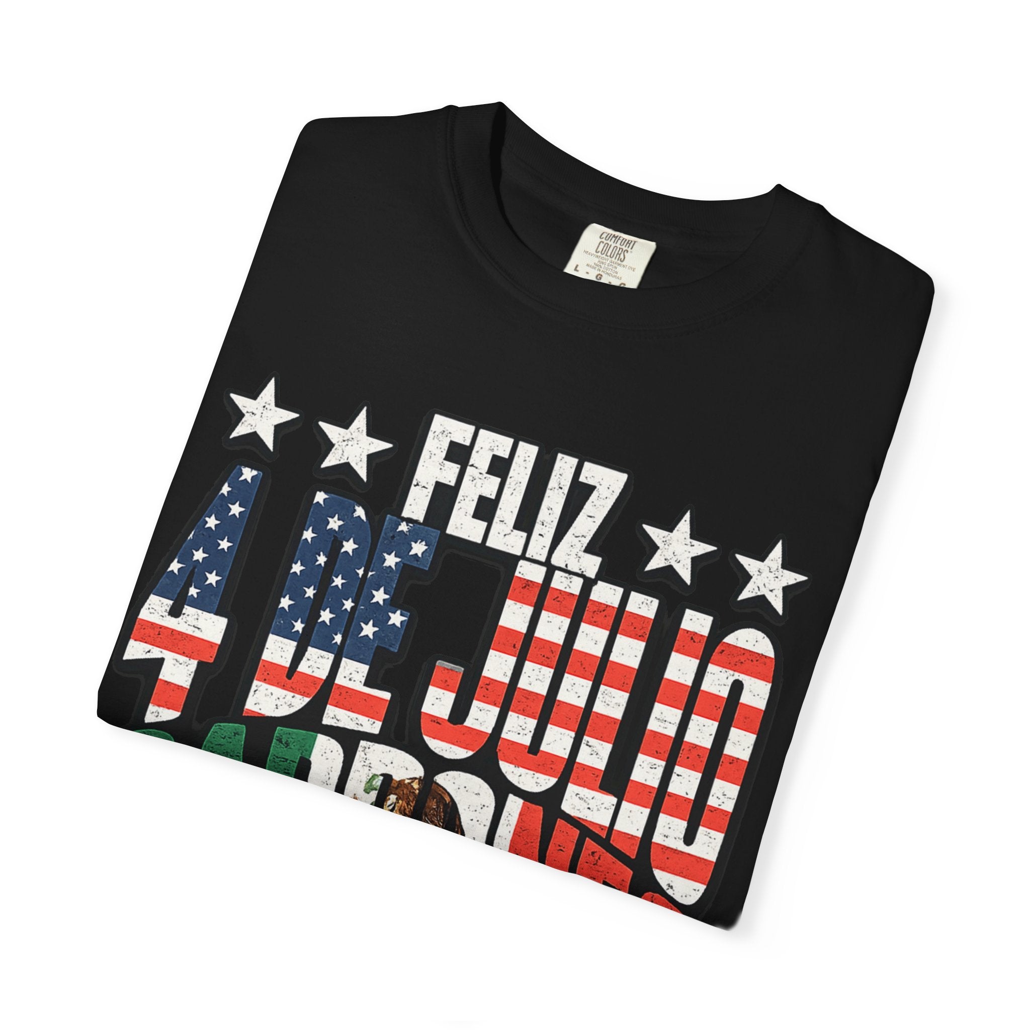 T-shirt Feliz 4 de Julio Cabrones | T-shirts humoristiques viraux latino du Mexique et des États-Unis | Unisexe - 4 juillet
