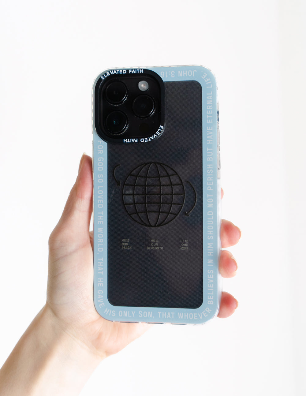 Coque de téléphone « Car Dieu a tant aimé le monde »