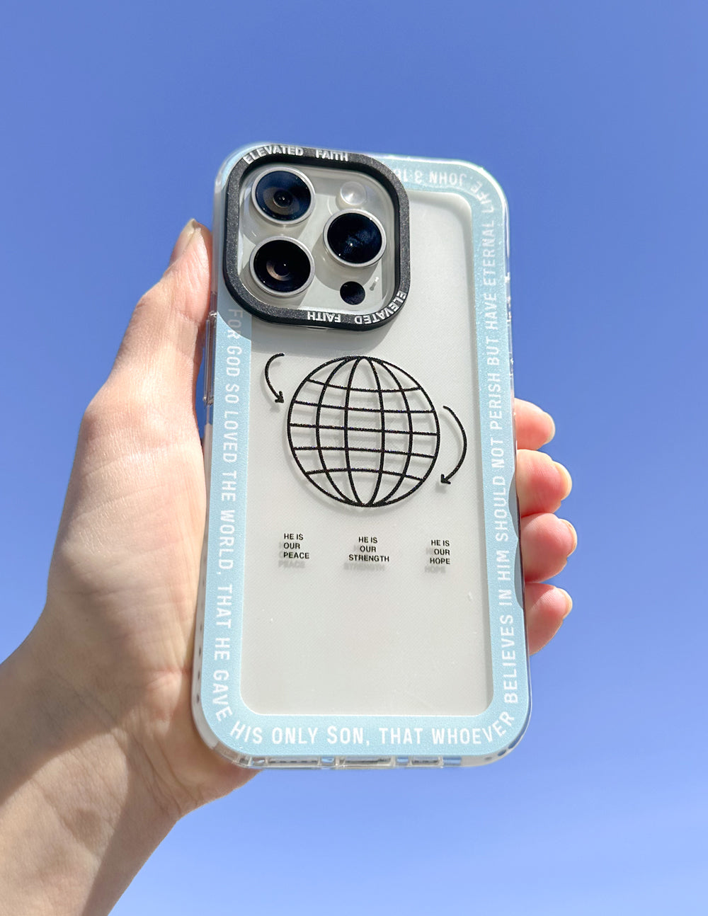 Coque de téléphone « Car Dieu a tant aimé le monde »