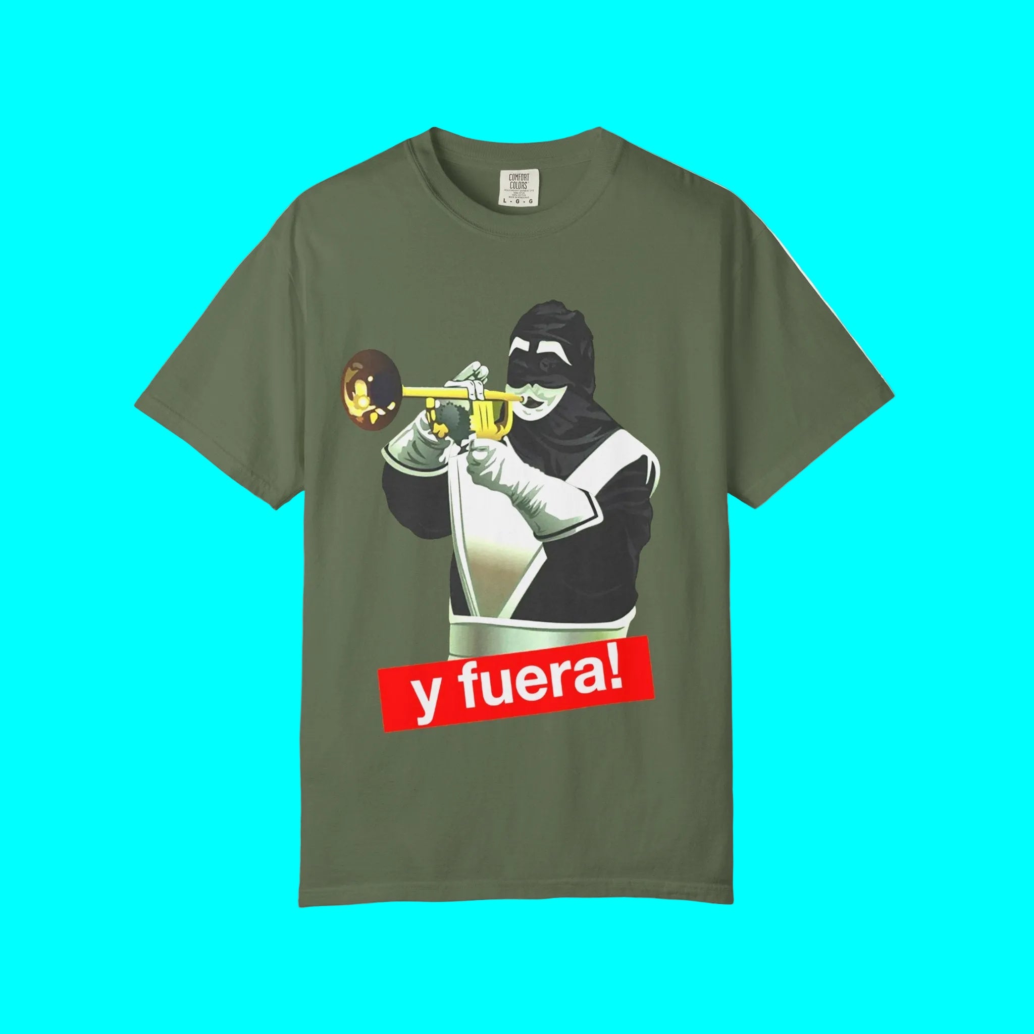 T-shirt El Chacal De La Trompeta "Y FUERA!" Sabado Gigante | Don Francisco | 5 couleurs