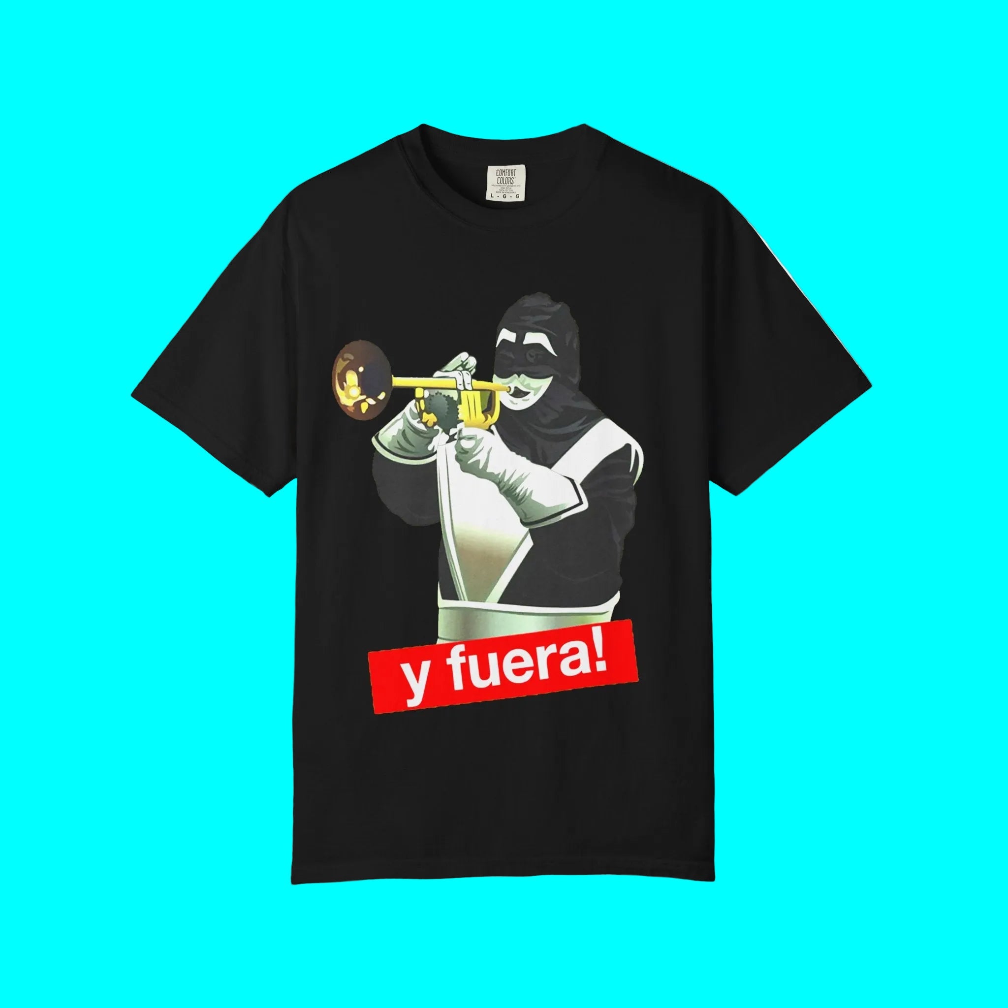 T-shirt El Chacal De La Trompeta "Y FUERA!" Sabado Gigante | Don Francisco | 5 couleurs