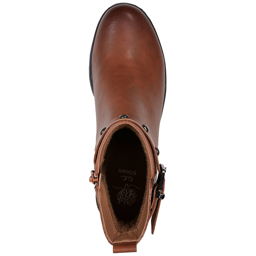 Bottines Georgia Cognac