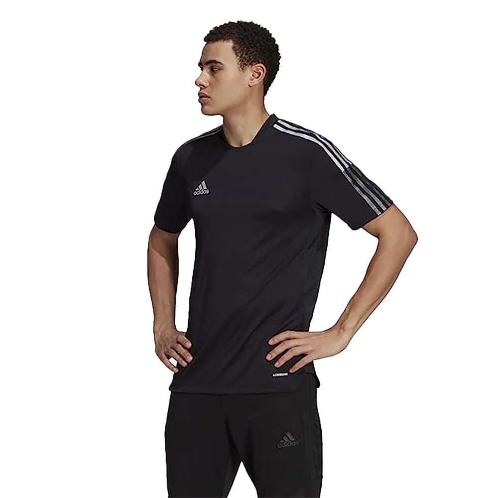 T-Shirt TIRO JSY Word R Homme adidas - NOIR / BLANC