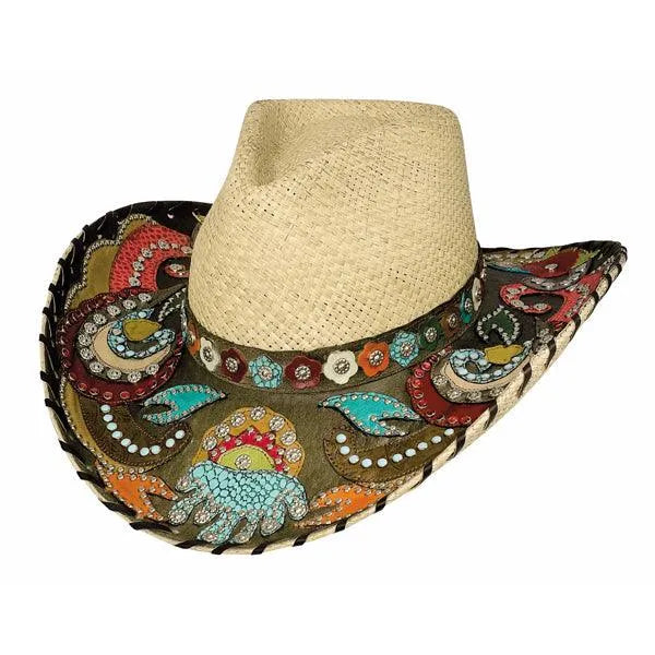 Chapeau de Cowgirl en Paille - Bullhide Gypsy Queen