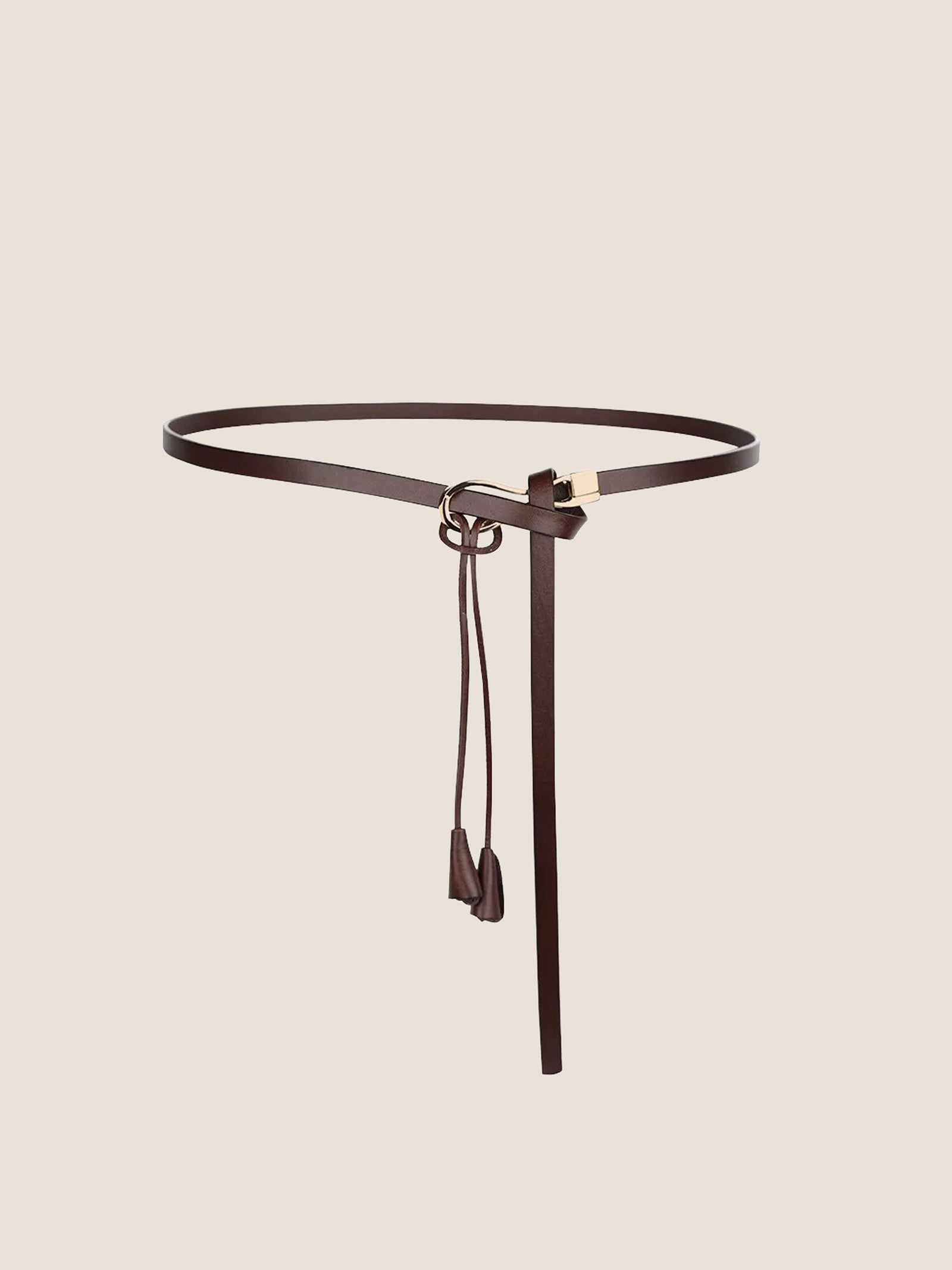 Ceinture en cuir recyclé, polyvalente pour robes et blazers VIVETTE