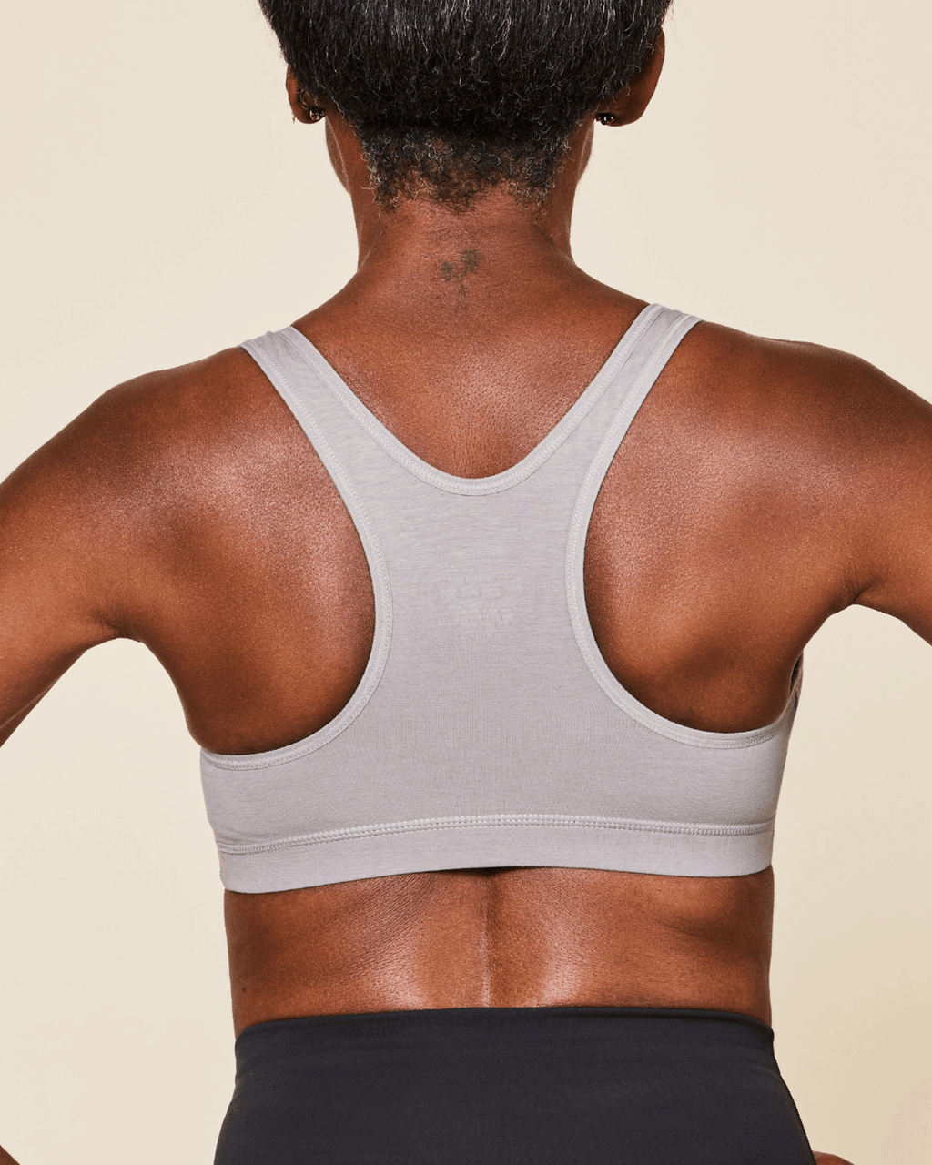 Brassière dos nageur en coton Glide