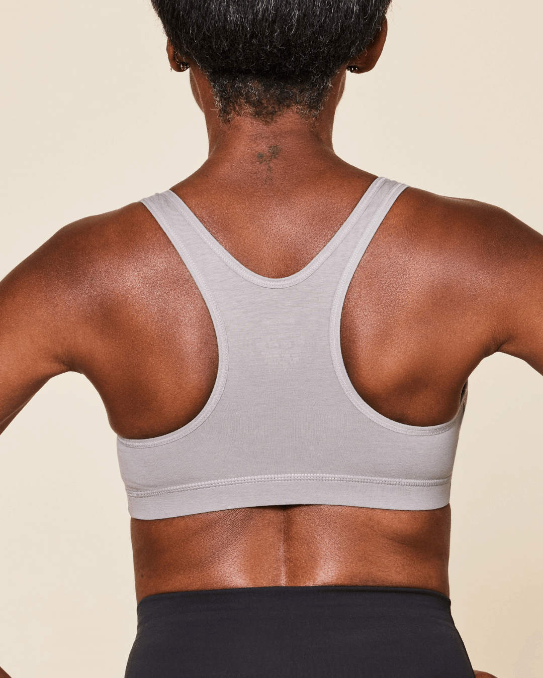 Brassière dos nageur en coton Glide