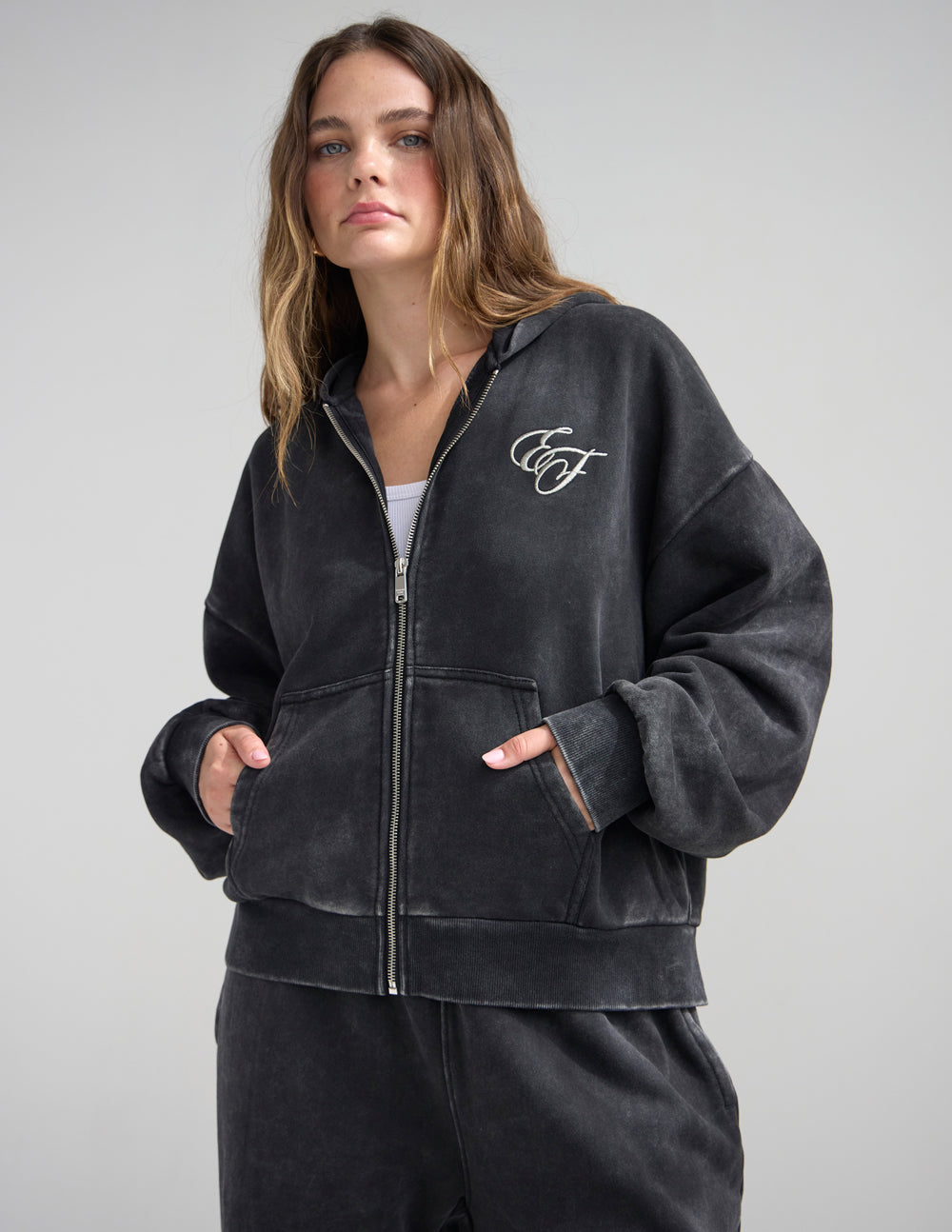 Sweat à capuche zippé intégralement Dieu des miracles