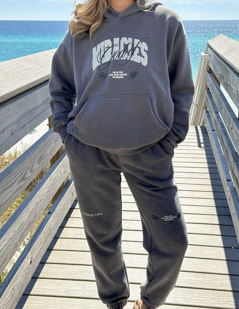 Pantalon de jogging unisexe Dieu des Miracles