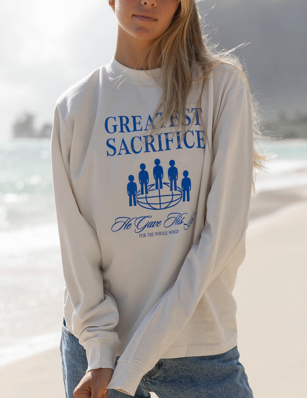 T-shirt Unisexe Greatest Sacrifice LS