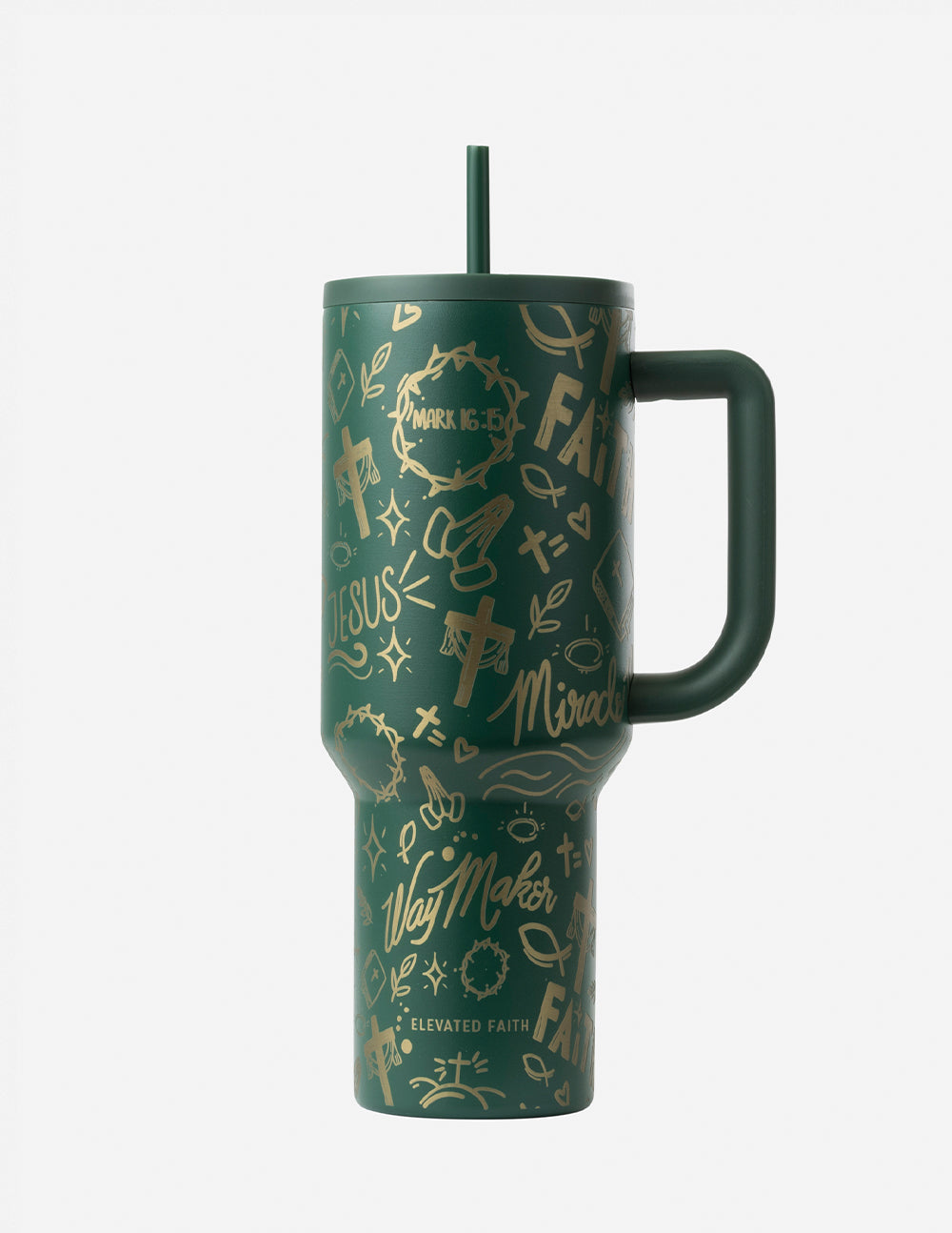 Gobelet Ascend 40 oz Vert Imprimé Intégral