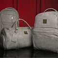Set de 3 Sacs en Cuir Luciano Gris Vieilli