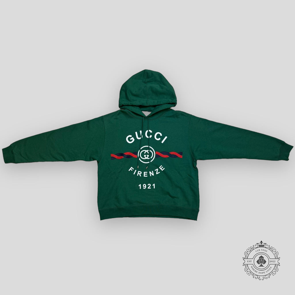 Sweat-shirt à capuche Gucci Interlocking G