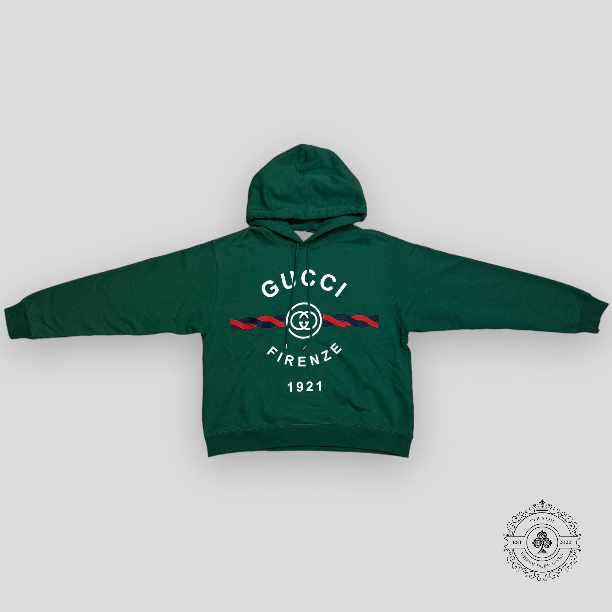 Sweat-shirt à capuche Gucci Interlocking G