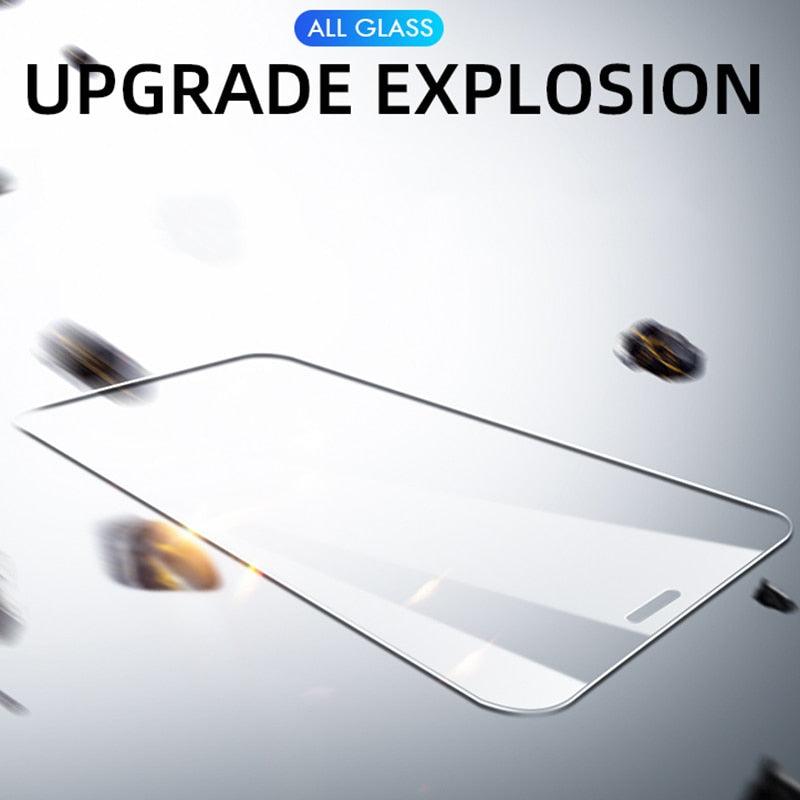 3 Pièces Pour iPhone 7 8 6 s 6s Plus Verre de Protection Pour Film Protecteur d'Écran Verre Blindé Trempé Compatible avec le Protecteur d'Écran iPhone pour iPhone