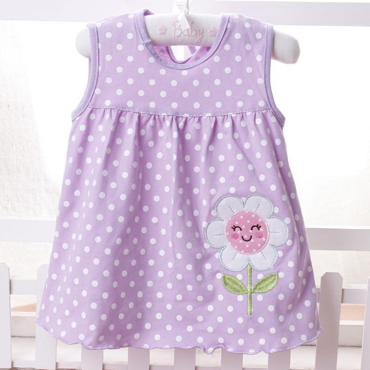Nouvelle Robe de Princesse d'Été Mignonne pour Bébé Fille avec Bandeau, Design Tutu avec Fleurs