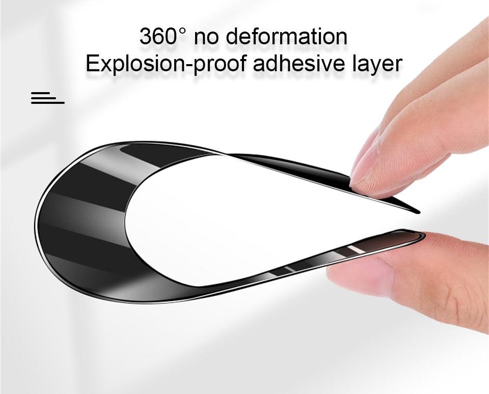Film en céramique anti-espion pour Iphone 13 12 11 Pro Max Mini Xr Xs Max Se 2020 8 6s 7 6 Plus Se3 Protection d'écran de téléphone portable Film de protection d'écran ultra-transparent anti-rayures pour Iphone