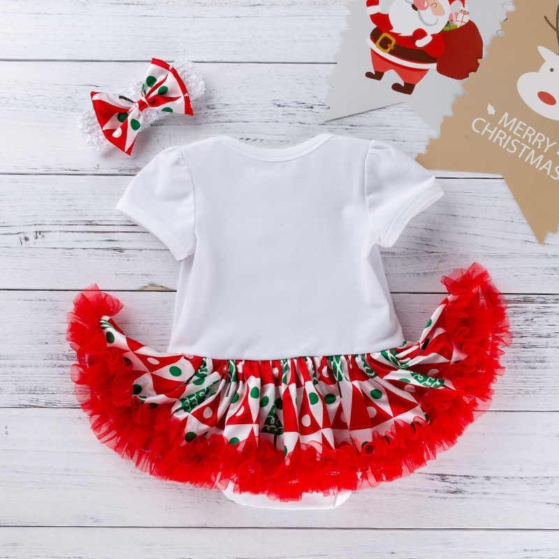 Ensemble 3 pièces pour bébé : Robe grenouillère en coton motif cerf, avec chaussures à nœud.