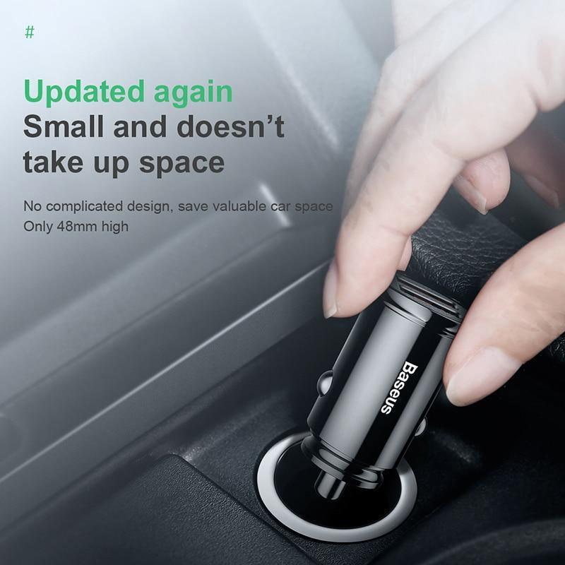 Chargeur de voiture USB Charge rapide 4.0 3.0 QC4.0 QC3.0 QC SCP 5A Type C PD Chargeurs de voiture rapides