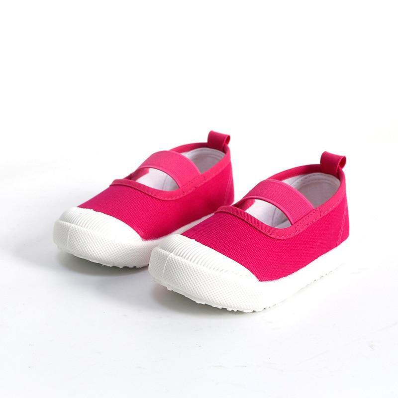 Chaussures Bébé Fille Toile Enfants Baskets Décontractées Couleurs Bonbon Fleurs Pour Filles Imprimés Floraux