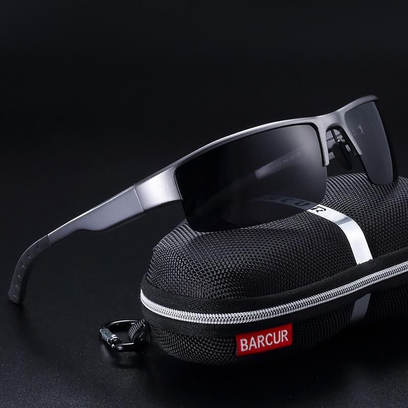 Lunettes de soleil polarisées carrées surdimensionnées de luxe, élégantes, rétro et modernes, pour hommes et femmes, avec protection UV400