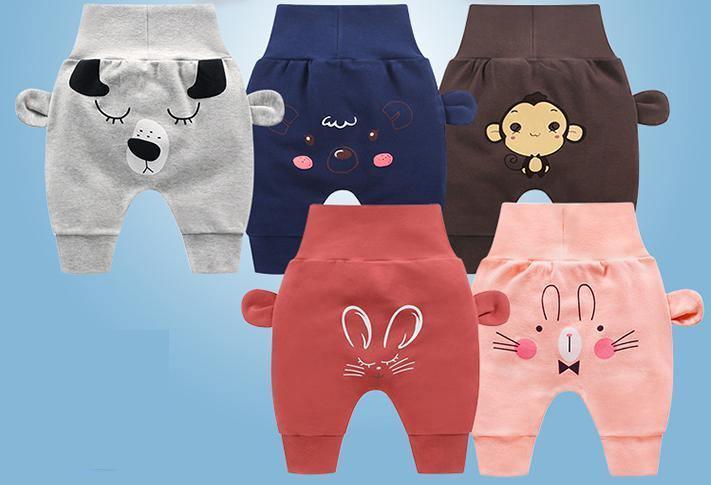 Nouveau pantalon long bébé mode pantalon bébé imprimé animal de dessin animé pantalon bébé vêtement enfant pantalon bébé pour enfants