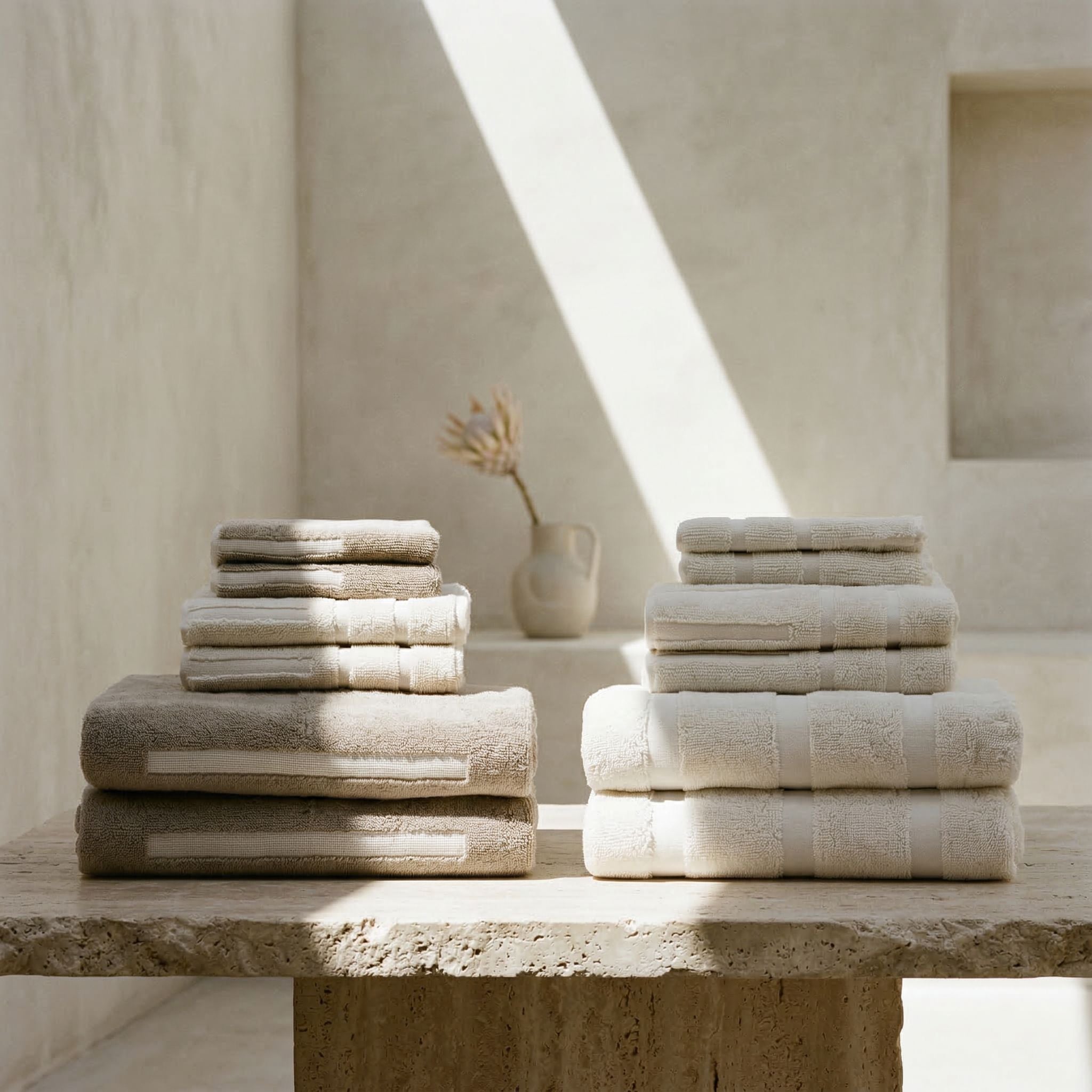 Serviettes Sorrel en coton australien