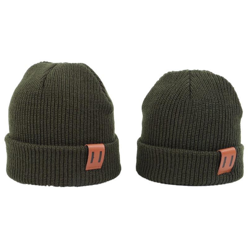 Tendance NOUVEAU Bonnets d'hiver pour bébés Chapeaux d'hiver chauds pour enfants Bonnets tricotés pour bébés Chapeaux de nouveau-nés